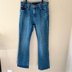 Vintage Calvin Klein Bootcut Jeans Womens 10 Y2K 90s Medium Wash Stretch Denim